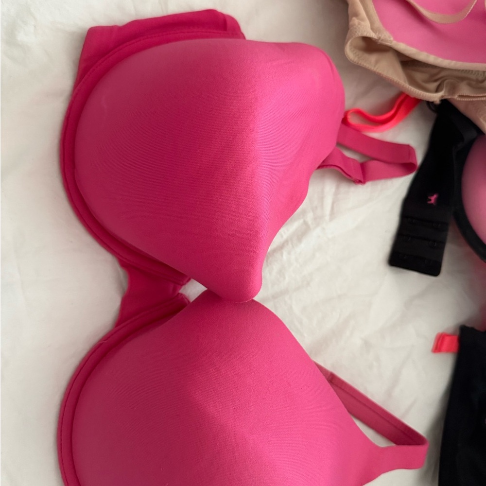 Victoria's Secret Pink Push-Up Bra with Adjustable Straps